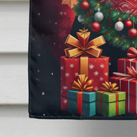 Rottweiler Holiday Christmas House Flag