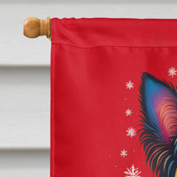 Biewer Terrier Holiday Christmas House Flag