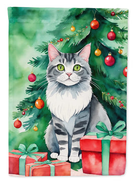 Foldex Exotic Fold Cat by the Christmas Tree House Flag