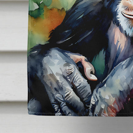 Chimpanzee House Flag