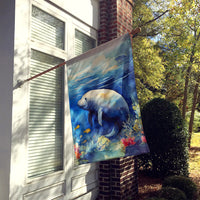 Manatee House Flag