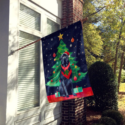 Cane Corso Christmas House Flag