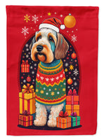 Sealyham Terrier Holiday Christmas House Flag