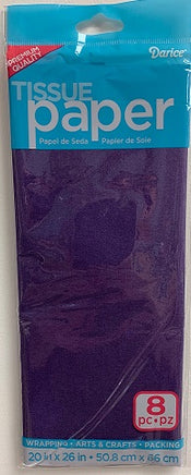 Darice Violet Tissue Paper  - 20 x 26 inches, 2506-70 Darice 2506-70 Crafts