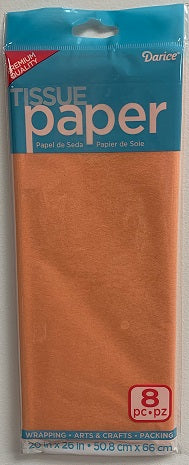 Darice Peach Tissue Paper  - 20 x 26 inches, 2506-92 Darice 2506-92 Crafts