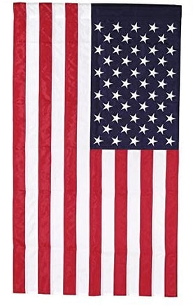 Darice Patriotic Applique USA Flag 2510-24 Darice Garden Flag 13" x 18" 2510-24 Flags