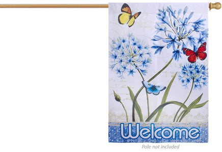 Darice Spring Welcome 30068458 Darice House Flag 28" x 40" '30068458 Flags
