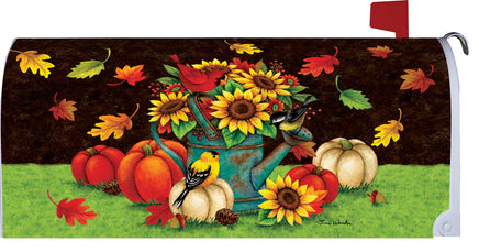 Custom Decor Sunflowers & Birds 4111MM Decorative Standard Mailbox Makeover 4111MM Mailbox