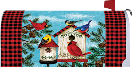 Custom Decor Winter Birds 4122MM Decorative Standard Mailbox Makeover 4122MM Mailbox