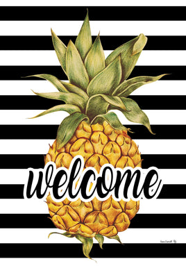 Custom Decor Welcome Pineapple 4271 Decorative Flag 4271FL Flags