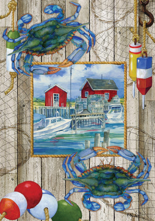 Custom Decor Crab Shack 4286 Decorative Flag 4286FL Flags