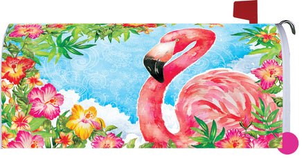 Custom Decor Flamingo Floral 4287MM Decorative Standard Mailbox Makeover 4287MM Mailbox