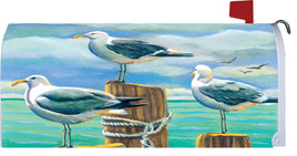 Custom Decor Seagull Pilings 4288MM Decorative Standard Mailbox Makeover 4288MM Mailbox