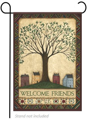 Carson Welcome Tree 46190  Carson Garden Flag 12.5" x 18" '46190 Flags