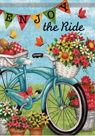 Carson Enjoy The Ride 46848  Carson Garden Flag 12.5" x 18" '46848 Flags