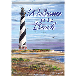 Carson Welcome To The Beach 48484 Carson House Flag 28" x 40" '48484 Flags