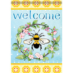 Carson Bee Our Guest 49218 Carson Garden Flag 12.5" x 18" '49218 Flags