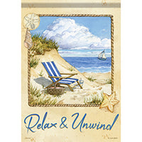 Carson Relax and Unwind 51250 Carson House Flag 28" x 40" '51250 Flags