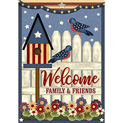 Carson Parade Route Welcome 51259 Carson House Flag 28" x 40" '51259 Flags