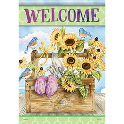 Carson Sunflower Toolbox 49544  Carson Garden Flag 12.5" x 18" '49544 Flags