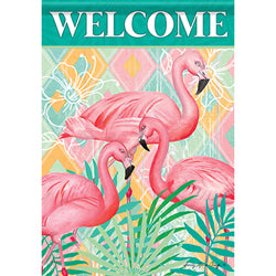 Carson Flamingo Palms 49571 Carson Garden Flag 13" x 18" '49571 Flags