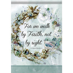 Carson Walk By Faith 49960 Carson Garden Flag 12.5" x 18" '49960 Flags