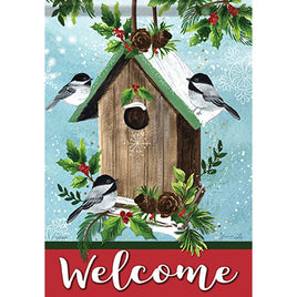 Carson Christmas Birds 50124 Carson Garden Flag 12.5" x 18" '50124 Flags