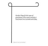 Garden flag post from if it's flags
