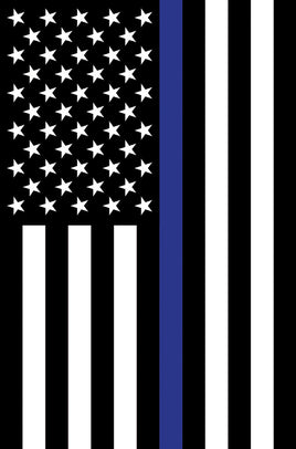 Custom Decor Police Support 3293 Decorative Flag 3293FL Flags