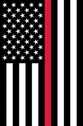 Custom Decor Thin Red Line 3296 Decorative Flag 3296FL Flags