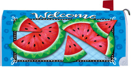 Custom Decor Welcome Watermelon 3663MM Decorative Standard Mailbox Makeover 3663MM Mailbox